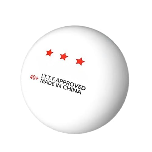 10 Pcs Pingpong Ball 3-Star Table Tennis Ball for Indoor/Outdoor Pingpong Table