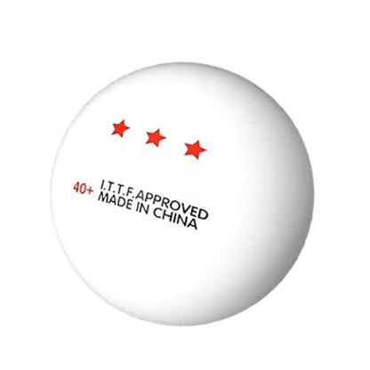 10 Pcs Pingpong Ball 3-Star Table Tennis Ball for Indoor/Outdoor Pingpong Table