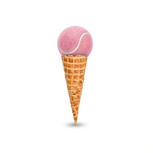 LAPAT Padel Balls - Single can w 3 Balls - Pro Quality - Paddle Tennis - color: Light Pink