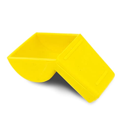Cannon Sports Rubber Whistle Tip Guard Covers for Referee, Coach and Sports - color: Yellow