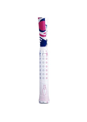 Babolat B'Fly Tennis Racquet Bundled with 3 Overgrips and 3 Pink Tennis Balls - color: White Overgrip, size: 23" Racquet