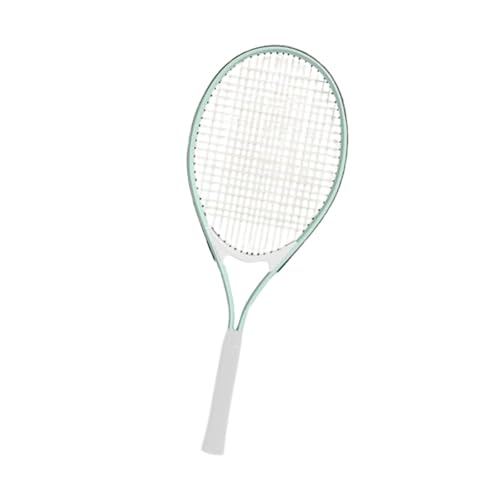 Adult Tennis Racket Lightweight, Portable Practical Beginners Tennis Equipment for Beach Practice - color: Green