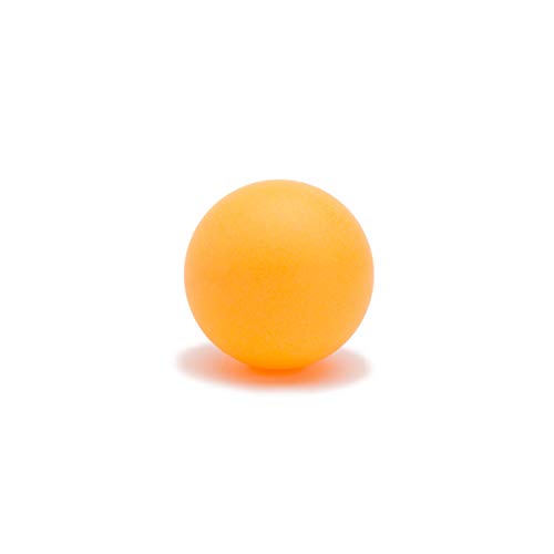 Table Tennis Ping Pong Ball Pack of 6 Balls, 40mm Seamless Design Recreation Table Tennis Equipment, Accessories - Great for Practice and Training - color: Orange