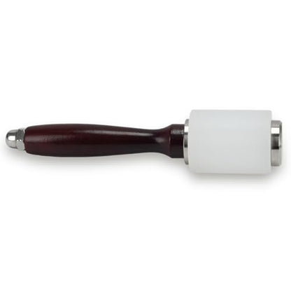 Leather Carving Hammer Mallet Wood Handle Nylon Hammer Mallet for Leathercraft Leather Carving DIY Leathercraft Mallet, Nylon Head Wood Handle (I head) - color: I Head