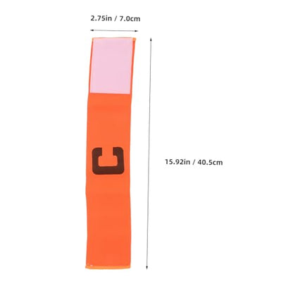 SUPVOX 4pcs Elastic Soccer Captain Armbands for Youth and Adults Team Sports Badge Stylish for Football Rugby and Basketball Games