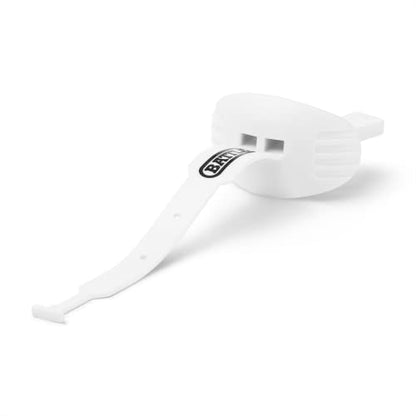 Battle Sports Speed Football Mouthguard with Strap - Oxygen Football Mouthguard Superior Airflow & Better Performance, Maximum Breathability - White - color: White