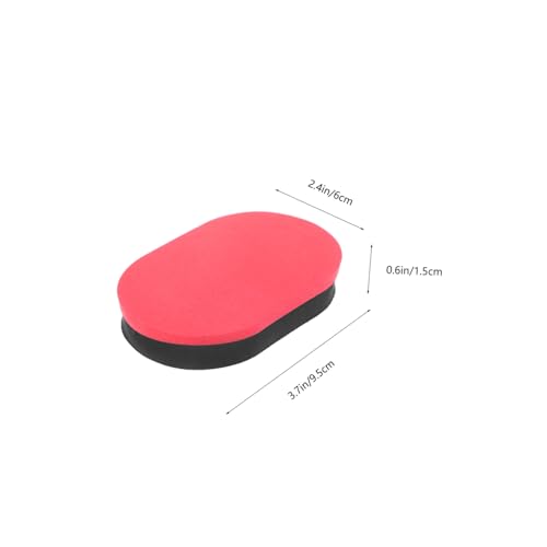 INOOMP 2pcs Table Tennis Racket Professional Paddle Eraser Racket Eraser Table Tennis Sponge for Paddle - color: Multix2pcs, size: 9.50X6.00X1.50CMx2pcs