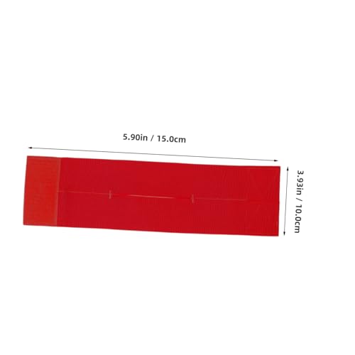 Baseball Glove Wrap Band Elastic Softball and Baseball Glove Strap for Secure Fit Ventilated Design - color: Red