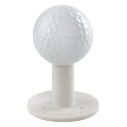 TH Golf Premium Rubber Golf Tees – Pack of 6 – Durable, Long-Lasting Tees in Multiple Sizes & Colours for Drivers, Woods & Irons - style: 35mm White