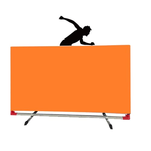 Portable Table Tennis Court Surround Ball Baffle,Stainless Steel Pipe Frame,for Playground Gym Office Use