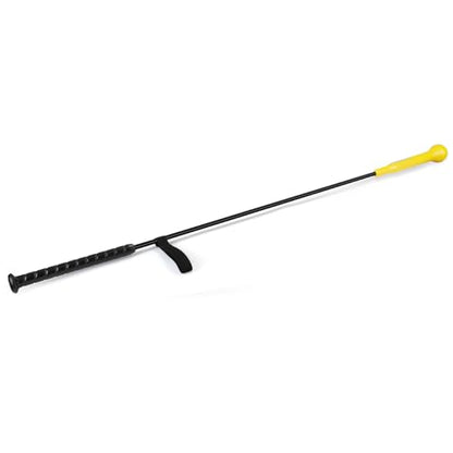 KRUI Baseball Hitting Stick Batting Swing Trainer, 54" Softball Baseball Training Equipment with Grip Strap, Ideal One-on-One Coaching Tool for Swing Mechanics & Hand-Eye Coordination