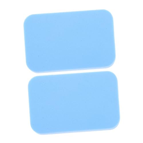 KICHOUSE 2Pcs Table Tennis Paddle Cleaner Dual Sided Rubber Care Sponge Eraser for Efficient Maintenance of Racket and Rubber Quick Absorption for Optimal Performance