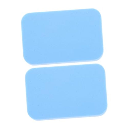 KICHOUSE 2Pcs Table Tennis Paddle Cleaner Dual Sided Rubber Care Sponge Eraser for Efficient Maintenance of Racket and Rubber Quick Absorption for Optimal Performance