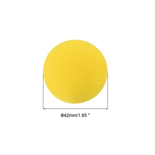PATIKIL Golf Foam Ball, Sponge Exercise Flight Swing Practice for Indoor Training - color: Yellow