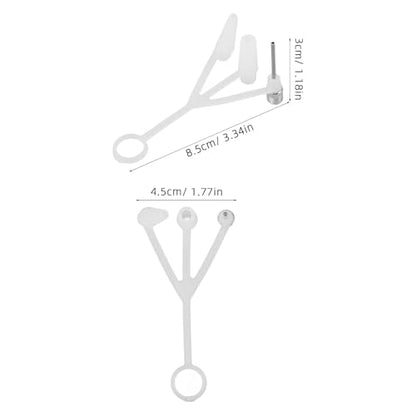 5pcs Metal Ball Pump Needles for Basketball Football Volleyball Lifebuoy, Small Replacement Inflation Needles Compatible with Air Pumps, Multi-Function Inflator Set for Sports