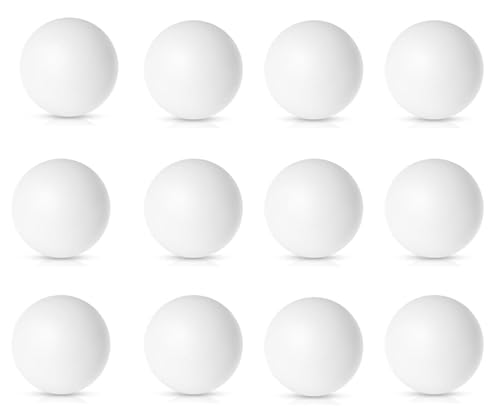 YYaaloa Balls Table Tennis Balls Ping Pong Balls,40mm Table Tennis Ball Colorful Plastic Balls for Game,Party,DIY Arts Craft Pet Toy - color: White, size: 100pcs