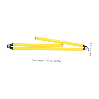 Outdoor Football and Basketball Training Marker Soccer Training Rod for High Durability Material Bright for Easy Visibility for Sports Drills and Activities