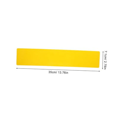 Toyvian 4Pcs Sports Exercise Markers Durable TPE Line Training Signs for Tennis Soccer Basketball Non Slip Court Markers for Drills and Training Sessions