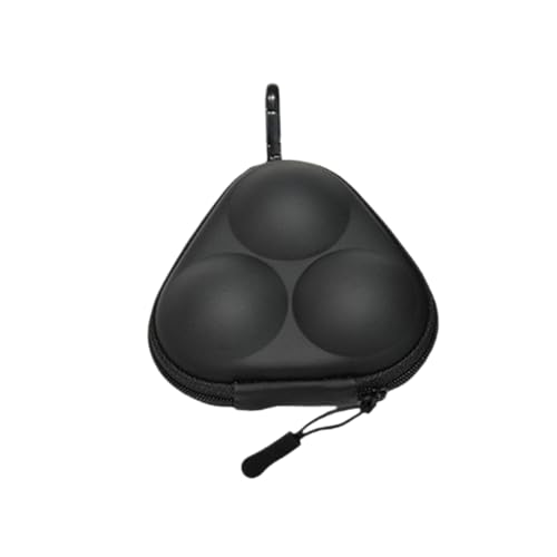 Table Tennis Ball Storage Bag, Holds 3 Balls, Ping Pong Balls Storage Bag