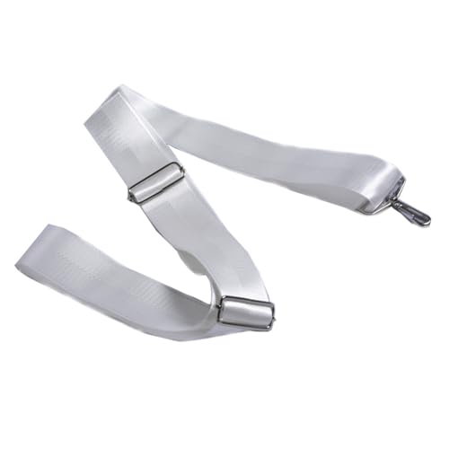 Tennis Net Center Strap White Colour Standard Match Type Net in The Middle of The Separation Adjustable Belt Center Net Belt, Brown