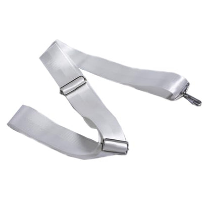 Tennis Net Center Strap White Colour Standard Match Type Net in The Middle of The Separation Adjustable Belt Center Net Belt, Brown