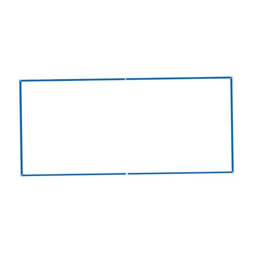 Beach Volleyball Court Marking Line Portable Design Heavy Duty 26.3 Ft X 52.5 Ft - color: Blue