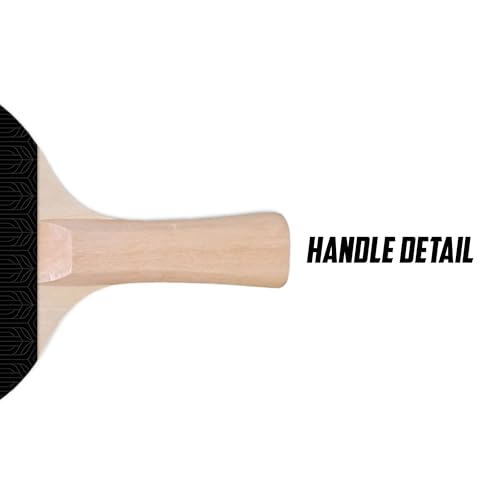 Custom Ping Pong Paddle – Add Your Name or Message – Funny & Personalized Gift for Table Tennis Lovers – Durable Racket for Casual Play – Choose from 4 Unique Designs Printed on Bumpy Rubber - style: King of Pong