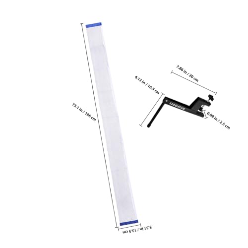 BESPORTBLE Table Tennis Net and Post Set Pingpong Net Replacement for Outdoor Indoor