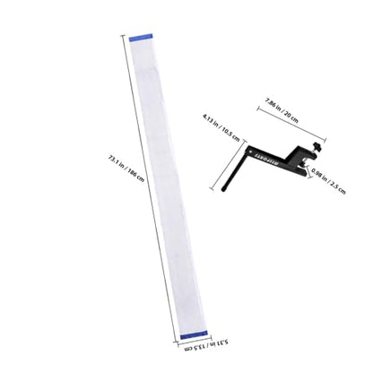 BESPORTBLE Table Tennis Net and Post Set Pingpong Net Replacement for Outdoor Indoor