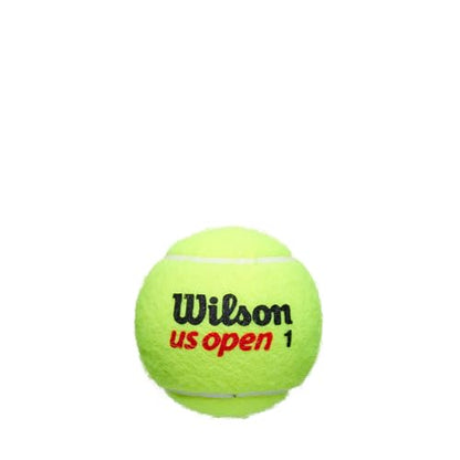 WILSON US Open Tennis Balls - Extra Duty, 24 Can Case (72 Balls)
