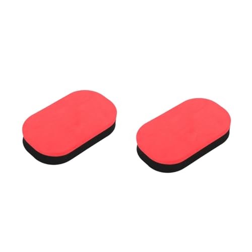 Toyvian Table Tennis Bat Sponge Table Tennis Bat Washing Red Cleaning Sponges