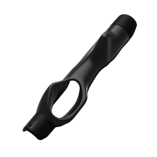 Golf Grip Trainer,Golf Grip Training Aid,Golf Swing Trainer Correcting Left and Right Hand Positions,Helps Train Correct Hand Position - color: Black