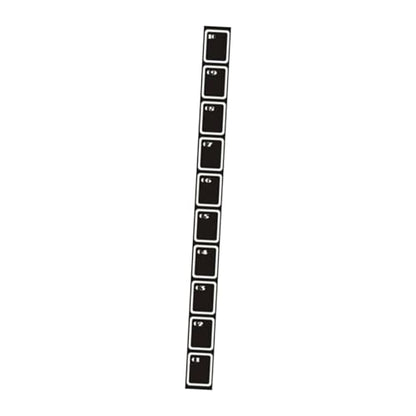 Colaxi Agility Training Ladder Mat Speed Ladder Playground Speed Training Equipment Footwork Trainer Improve Speed Balance Strength - size: 450cmx34cm