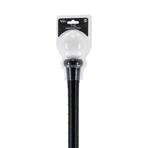 Victus Yardstick, Plastic Baseball Bat for Kids with Custom Plastic Ball, for Use on Turf or Grass, 2 5/8” Barrel and Soft Touch Grip, Lightweight Backyard Baseball Set, 32”