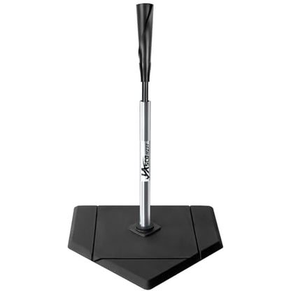 JASCOPRO Portable Baseball Batting Tee, Height Adjustable from 25-37 inch Hitting Tee for Baseball and Softball,Premium Baseball Tee with Rubber Top,Alumium Pole,Metal Base for Kids/Youths/Adults