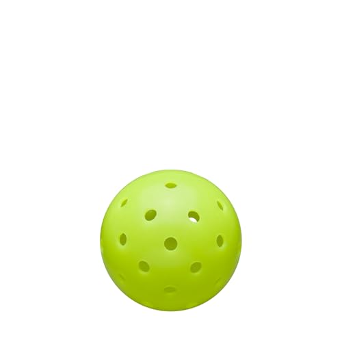 WILSON Max 40 Outdoor Pickleball Ball - 3 Balls, Green