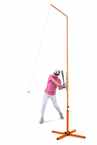 HRT3000 Home Run Trainer – Advanced Baseball & Softball Moving Ball Hitting Practice Tool – Solo Training, Real Timing & High Rep Development for Youth, High School and Collegiate Levels