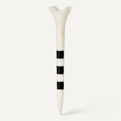 Amazon Basics Golf Tees with Height Marker System- Recycled Plastic Tees with 4-Prong Head - Golf Course Accessories - White - 100 Pack - size: 2 3/4"