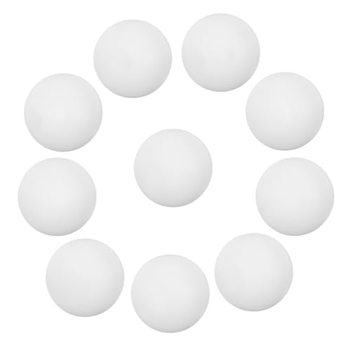 10pcs Table Tennis White Pong Training for School Gym Enhanced Control and Consistent Bounce for Recreational and Competitive Play