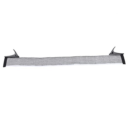 Table Tennis Net and Post Set, Professional Standard Table Tennis Net Bracket Set for Indoors, Outdoors, Athlete, Amateur, Training, Entertainment