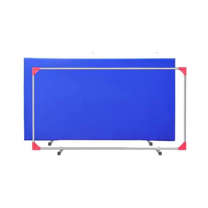 The Movable Ping Pong Ball Baffle,Heavy Duty Table Tennis Baffle,Ping Pong Field Fence Surround Block,Portable to Stray Balls,Ready to Install ，（Blue，2 Pieces） - color: Blue, size: 2 pieces