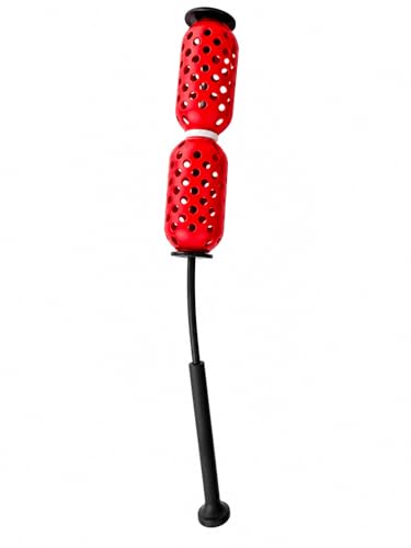 Aero Swing Baseball & Softball Swing Trainer – Air Resistance Bat Speed Trainer, Improves Swing Speed Up to 20 MPH, Batting Aid for Youth & Adults, On-Deck Warm-Up Bat - color: All Red, size: AERO-BAT Youth