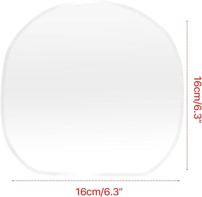 Jinshining 4 Pcs Transparent Table Tennis Rackets Adhesive Protective Film Adhesive Protective Film for Table Tennis Rubber Protector Table Tennis Rackets Maintenance Cover Table Tennis Accessories