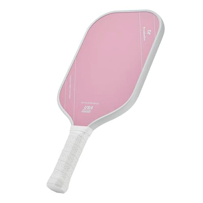 FH-500 T700 Pickleball Racket, 14MM Thick Two-Handed Offensive Pickleball Racket, Speed and Control - color: Pink