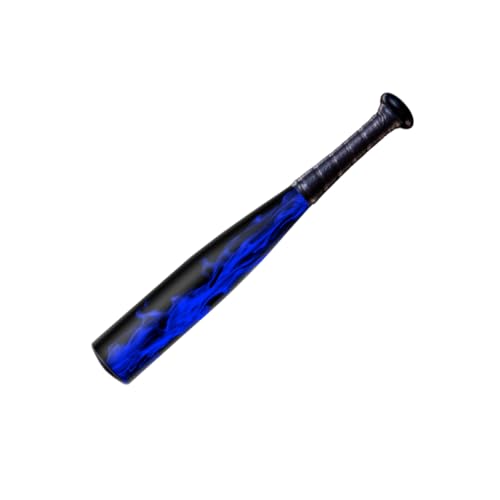 Baseball Bat, Aluminum One Hand 17-Inch Training Bat, Softball Bat, Home/Car/Self Defense, Batting Practice, Aluminum Bat, Truck Tire Checker Bat - color: Blue Flame