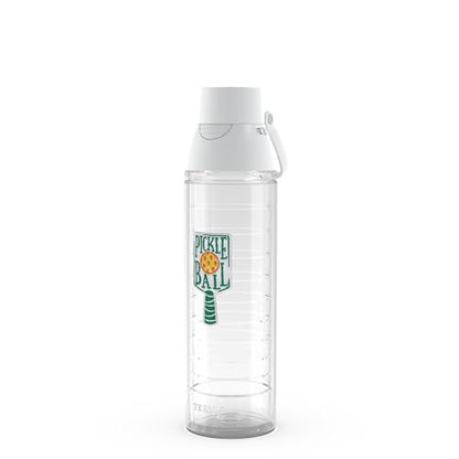 Tervis Venture Lite Pickleball Made in USA Double Walled Insulated Tumbler Travel Cup Keeps Drinks Cold & Hot, 24oz Water Bottle, Classic - style: Pickleball