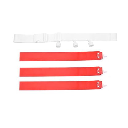 Trained Flags Football Set Adjustable Football Belt Flags Training Equipment for Kids Sports Games and Activity