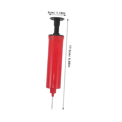 Portable Mini Inflatable Ball Pump for Basketball Volleyball and Soccer Lightweight Handheld Inflater Needle and Hose for Sports Equipment and Exercise