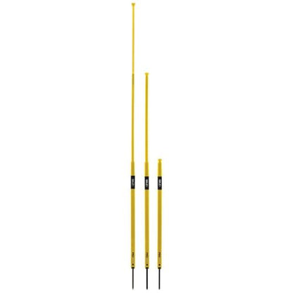 SKLZ Pro Training Telescoping Agility Poles for Soccer Drills and Training (Set of 8),Yellow