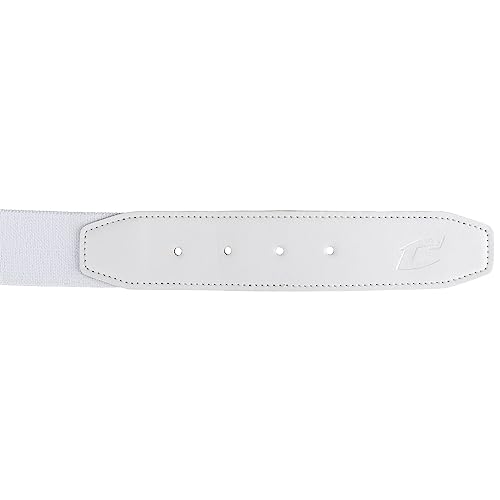 Champro Elastic Baseball Belt with 1.5-Inch Synthetic Tab - color: White, size: Adult